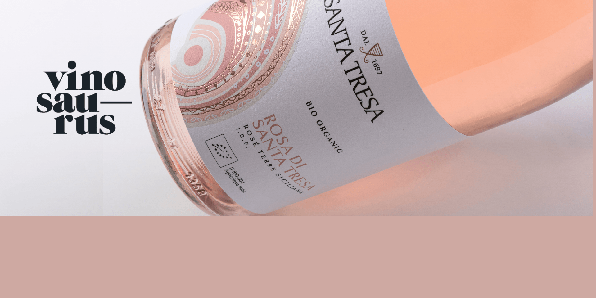 VINOSAURUS - An organic rosé that’s full of Sicilian sunshine.