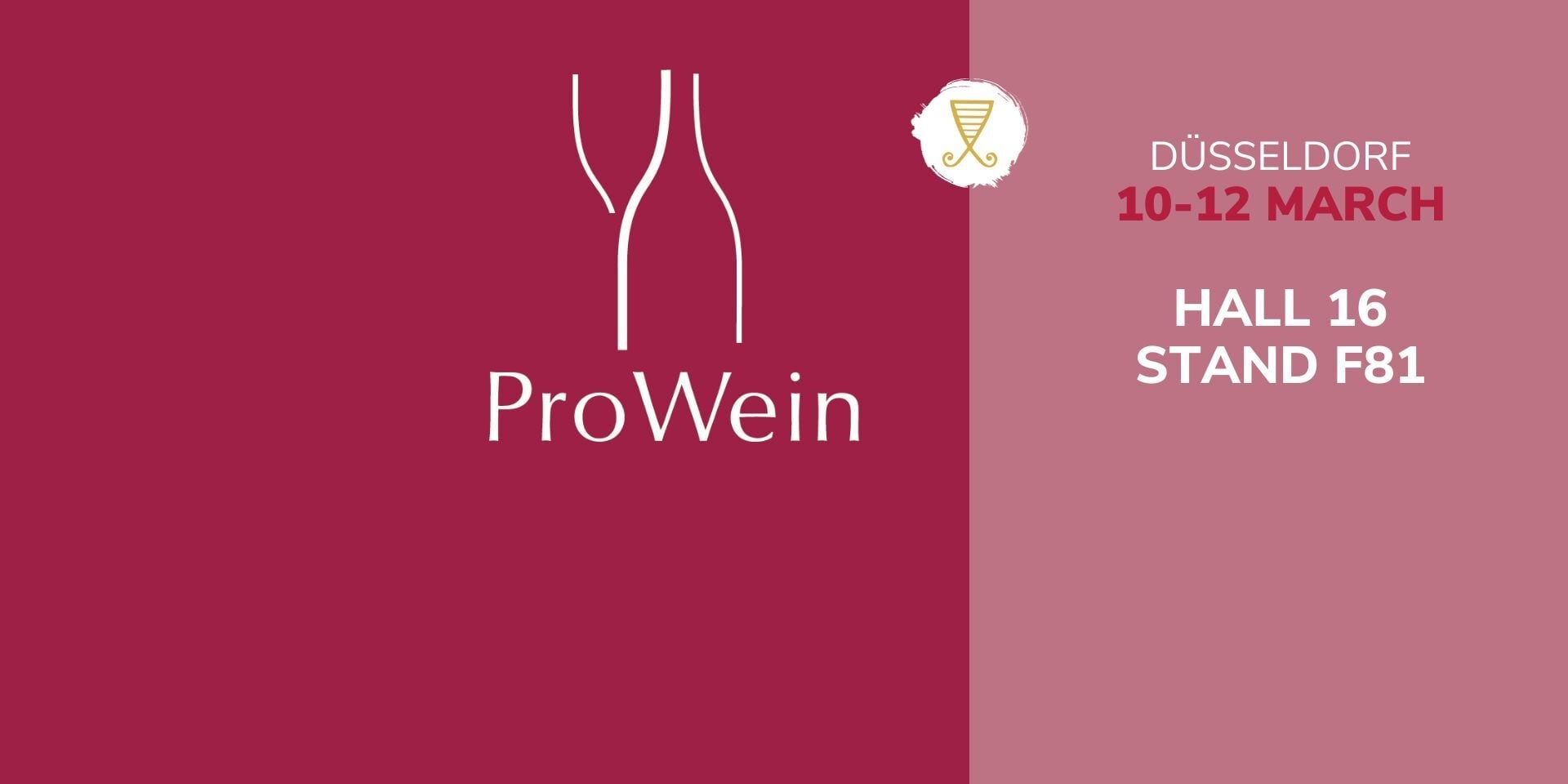 Ci vediamo al ProWein 2024!