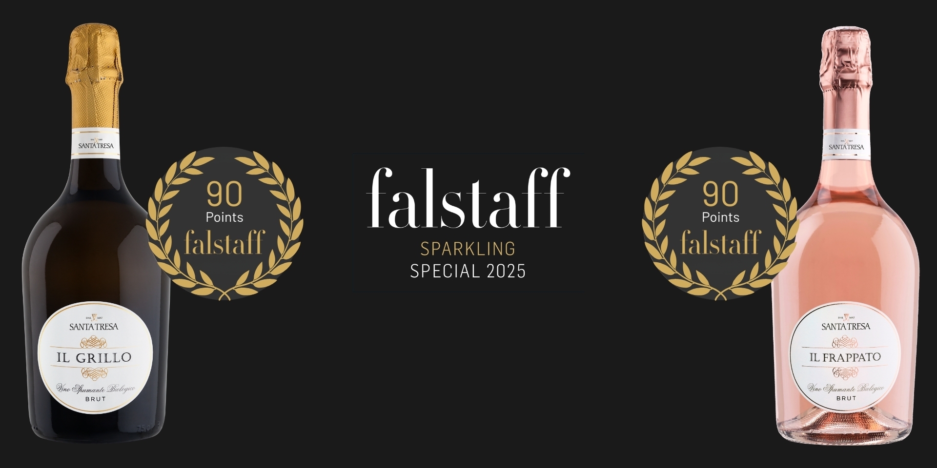 Gli spumanti Santa Tresa premiati al Falstaff Sparkling 2025 Tasting!