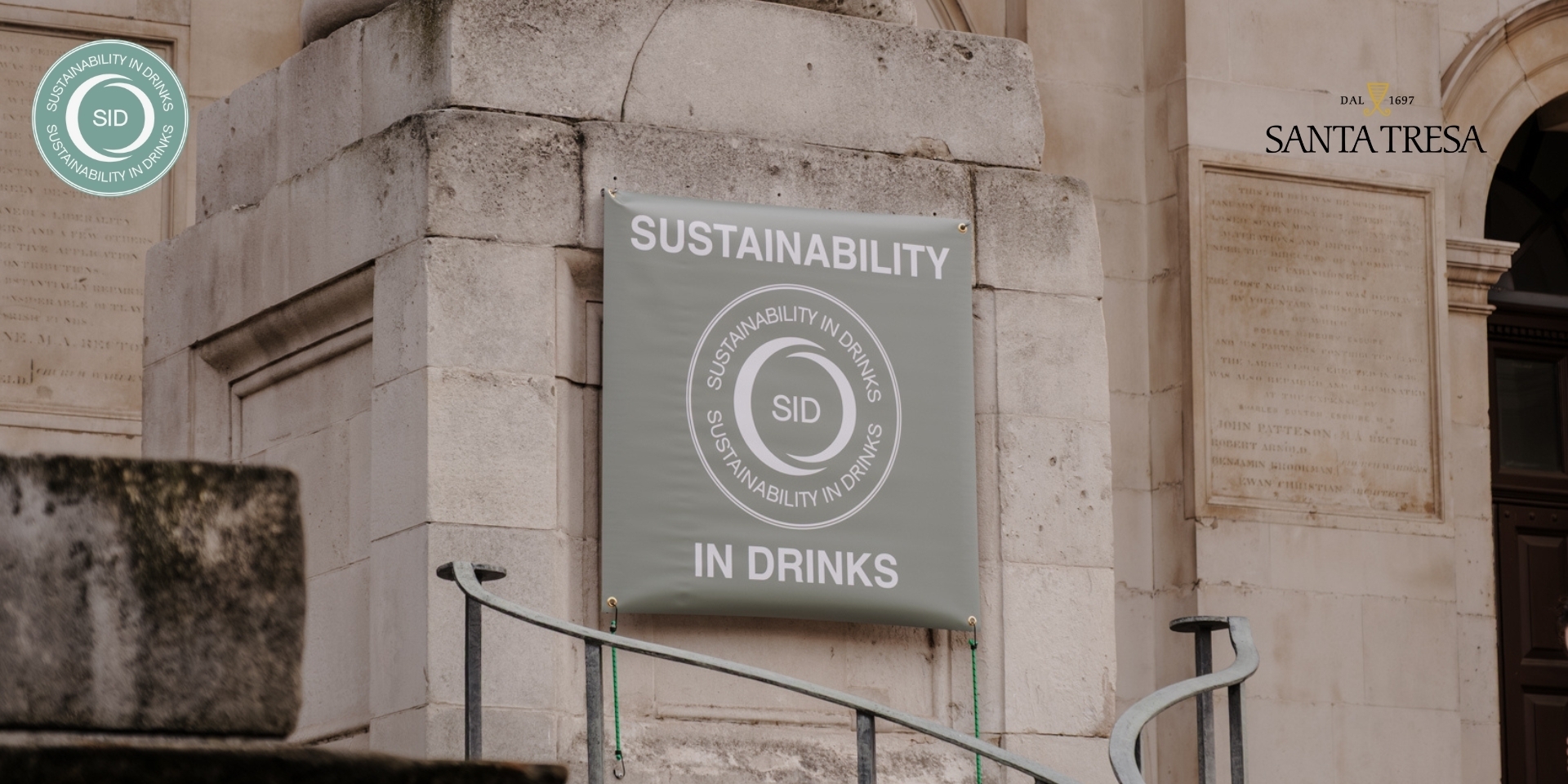 Santa Tresa – espositore fondatore di Sustainability in Drinks, Londra.