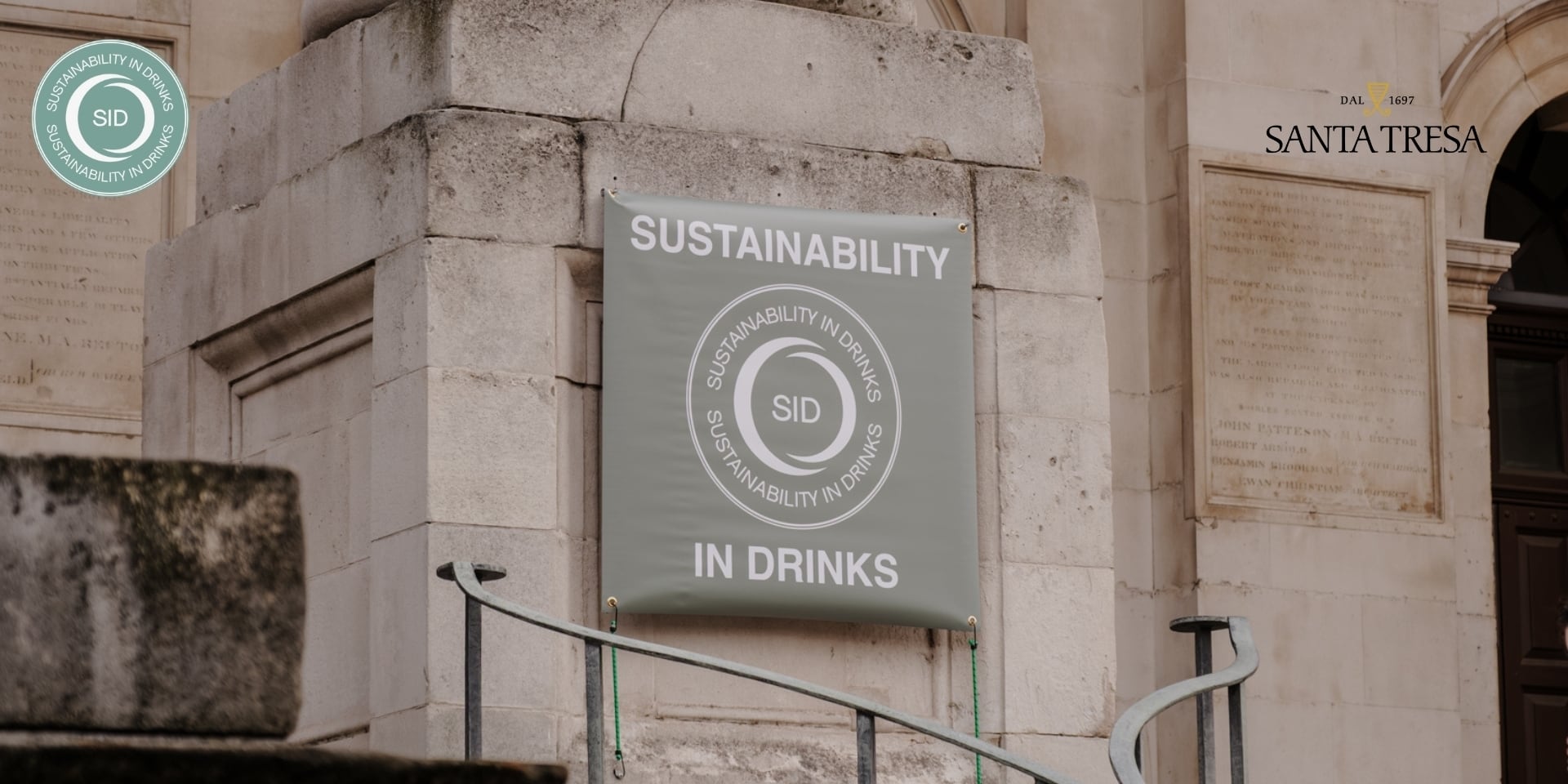 Santa Tresa – founder exhibitor at Sustainability in Drinks, London.