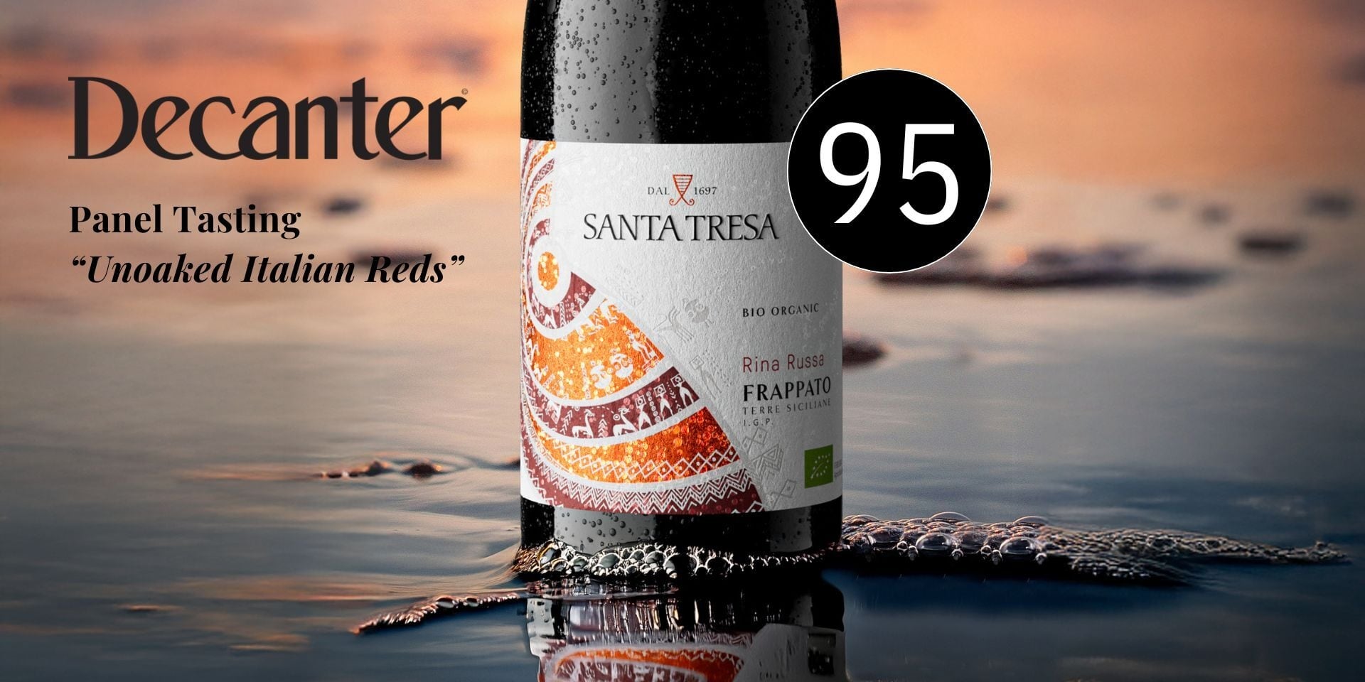 Rina Russa Frappato 2024 scores 95 points in Decanter